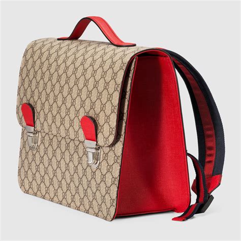 gucci gg supreme child backpack|Gucci Bags & Backpacks for Girls .